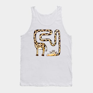 Longest neck giraffe Tank Top